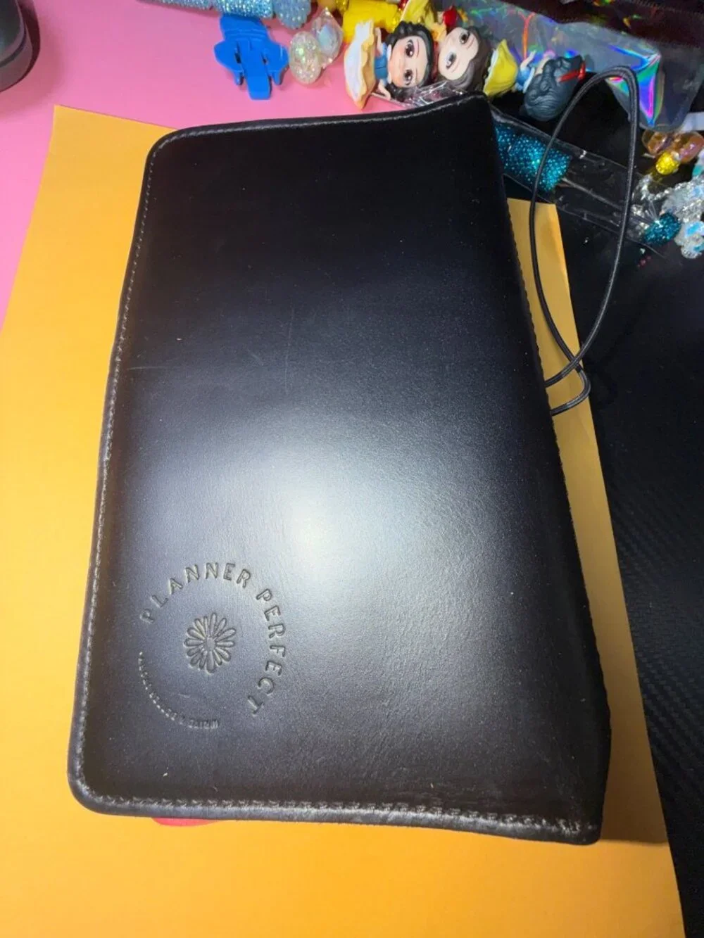Designs by Planner Perfect Out and Organized Leather Planner Holder